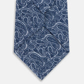 Pale Paisley Silk Tie
