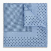 Pale Dot Silk Pocket Square