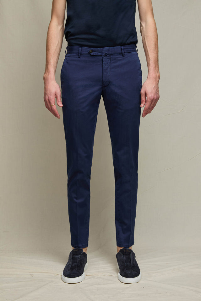 Pantalone RAY tinto capo blu oceano