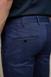 Pantalone RAY tinto capo blu oceano