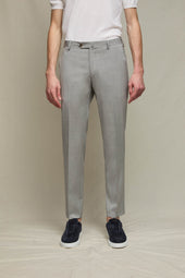 Pantalone ELTON grigio perla