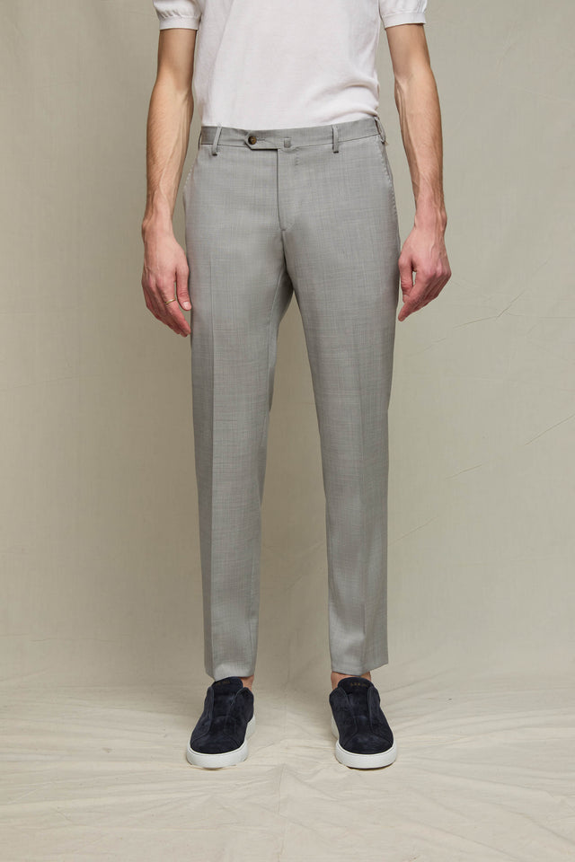 Pantalone ELTON grigio perla