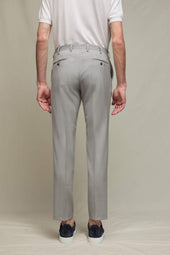 Pantalone ELTON grigio perla