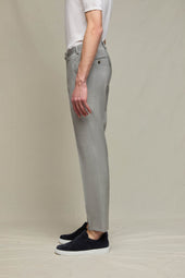 Pantalone ELTON grigio perla