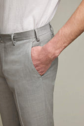 Pantalone ELTON grigio perla