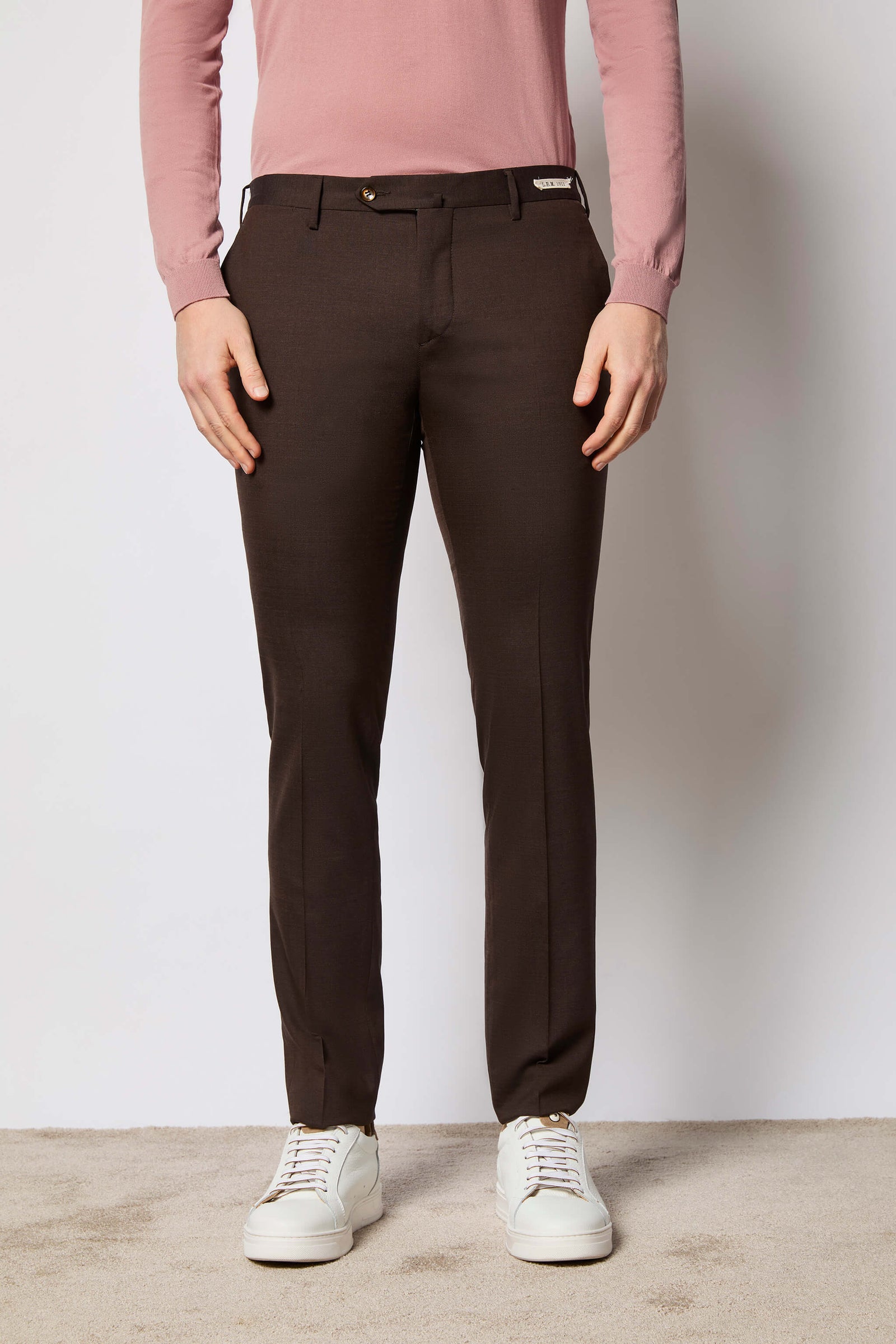 Pants Freddie Non Trattato Marrone