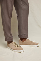 Pantalone MILES tinto capo marrone taupe