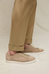 Pantalone MILES in 100% cotone cammello