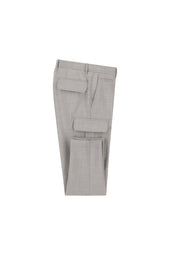 Pantalone DIZZY in lana grigio minerale
