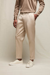 Pantalone Jaco in cotone sabbia