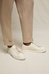 Pantalone Jaco in cotone sabbia