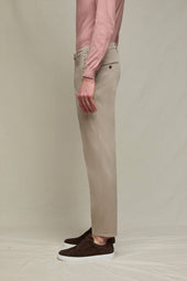 Pantalone ELTON tinto capo beige