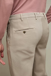 Pantalone ELTON tinto capo beige