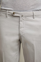 Pantalone ELTON tinto capo grigio ghiaccio