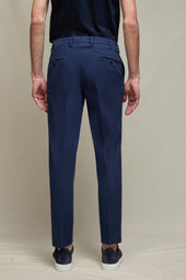 Pantalone ELTON tinto capo blu navy