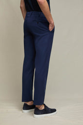 Pantalone ELTON tinto capo blu navy