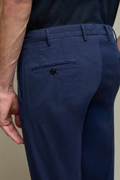 Pantalone ELTON tinto capo blu navy