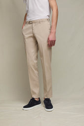 Pantalone ELTON tinto capo sabbia