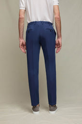 Pantalone ELTON tinto capo blu oceano