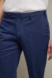 Pantalone ELTON tinto capo blu oceano
