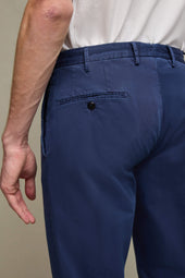 Pantalone ELTON tinto capo blu oceano