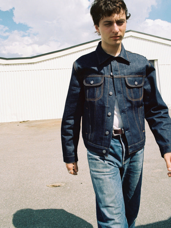 Danny Ace Selvage Jacket Dry Blue