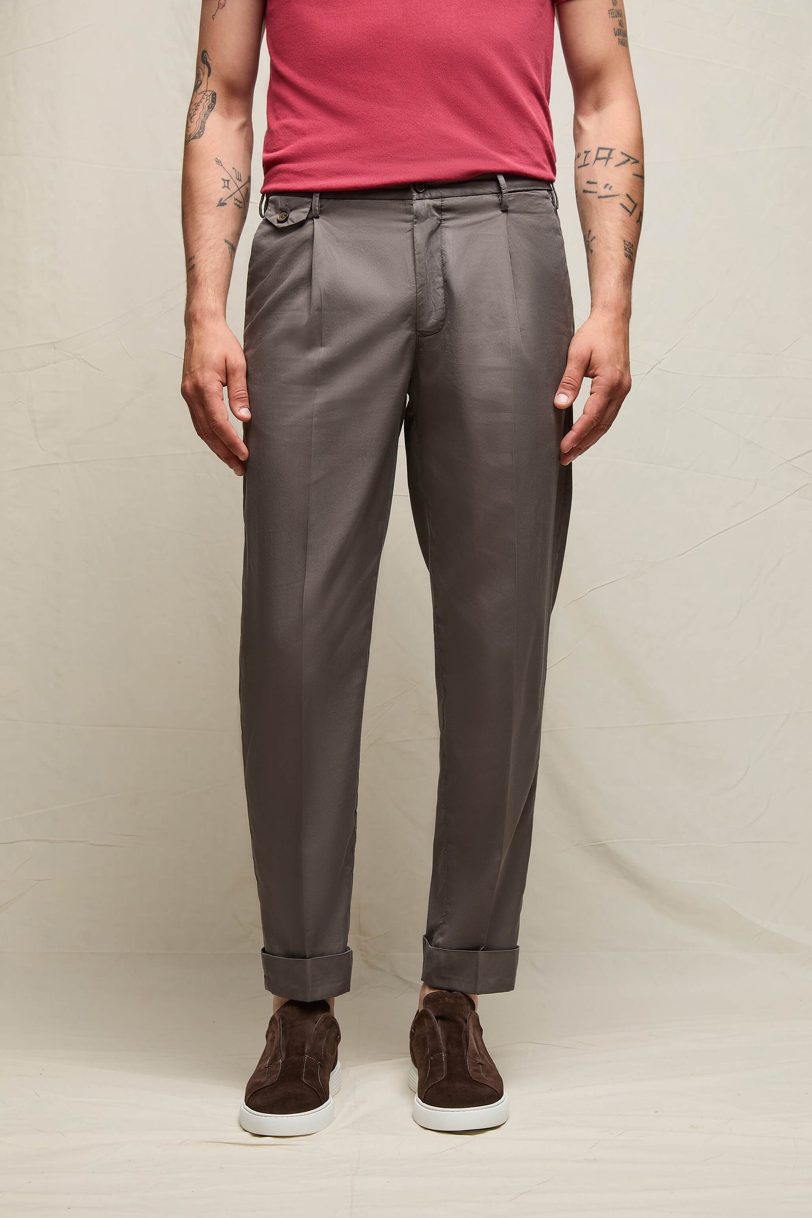 Pantalone Miles Tinto Capo Tortora