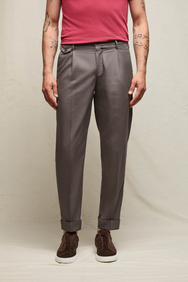 Pantalone MILES tinto capo tortora