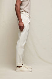 Pantalone MILES tinto capo bianco
