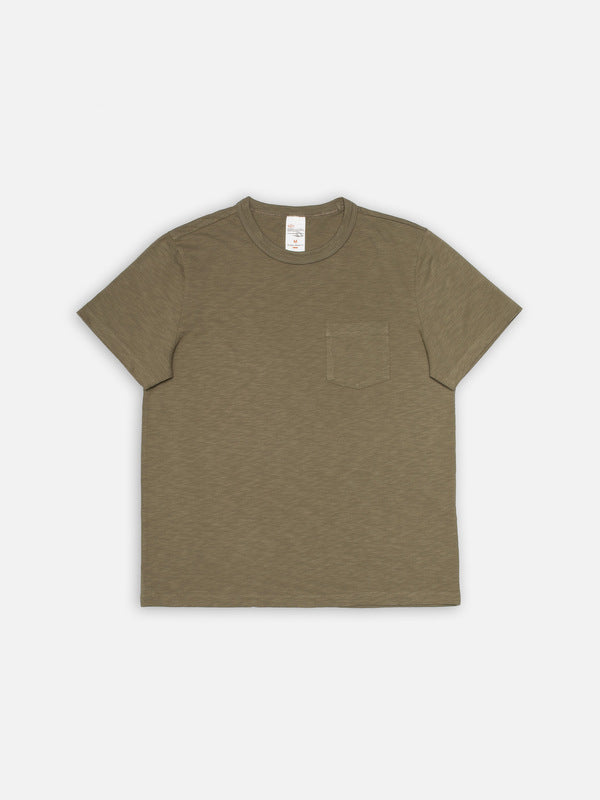 Roy Heavy Slub T Shirt Antracite