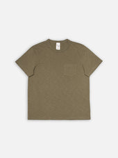 Roy Heavy Slub T-Shirt Olive