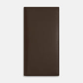 Dark Chocolate B Cut Continental Wallet