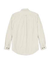 6-wale Corduroy Shirt - Stone