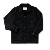 Mackinaw Wool Cruiser Jacket - Dark Navy / Solid