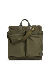 Porter-Yoshida & Co Force 2-Way Helmet Bag Olive Green