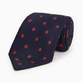 Emblem Spot Tulip Tie