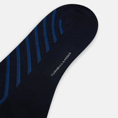 Diagonal Striped Long Socks