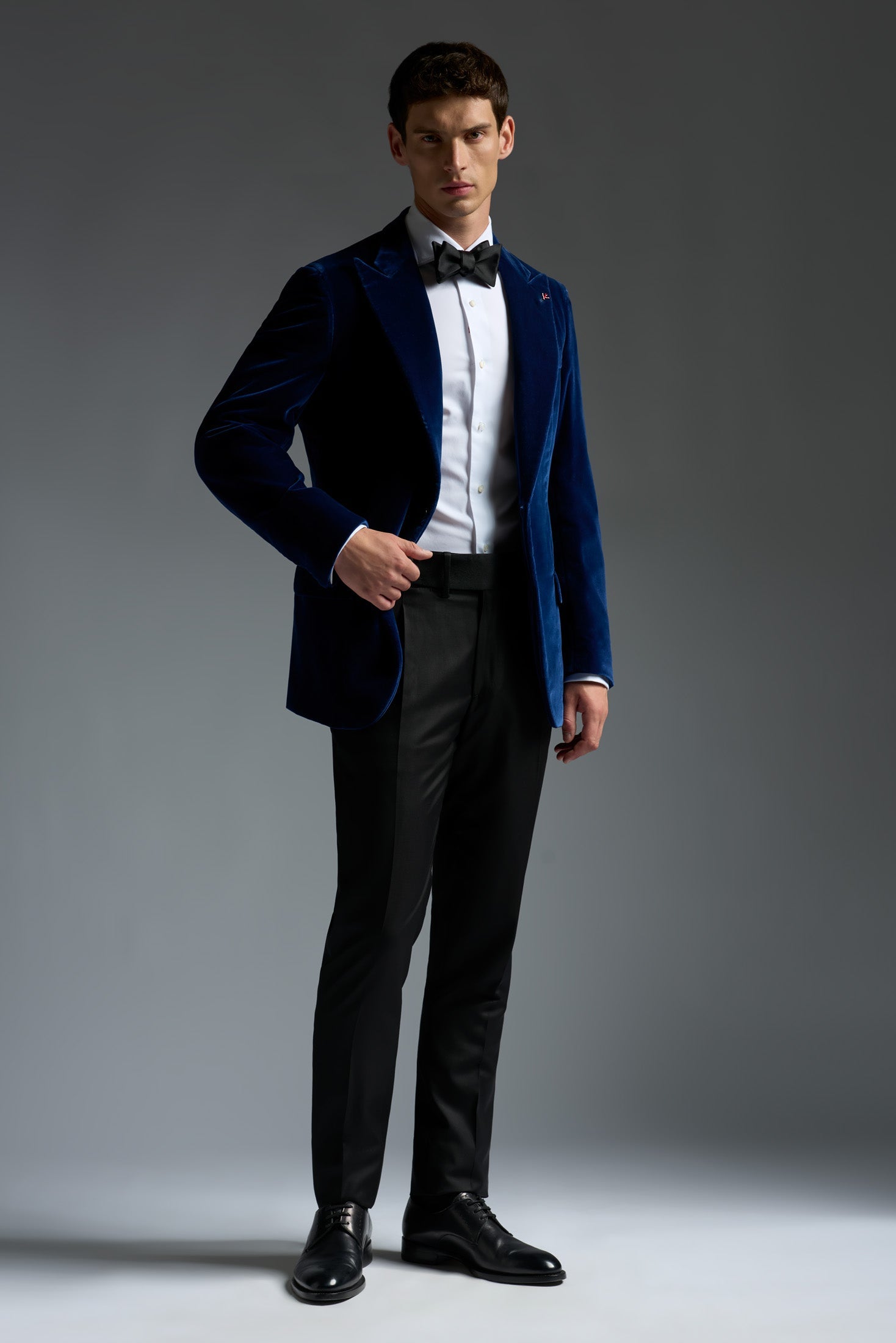 Casalnuovo Pleated Tuxedo Trouser