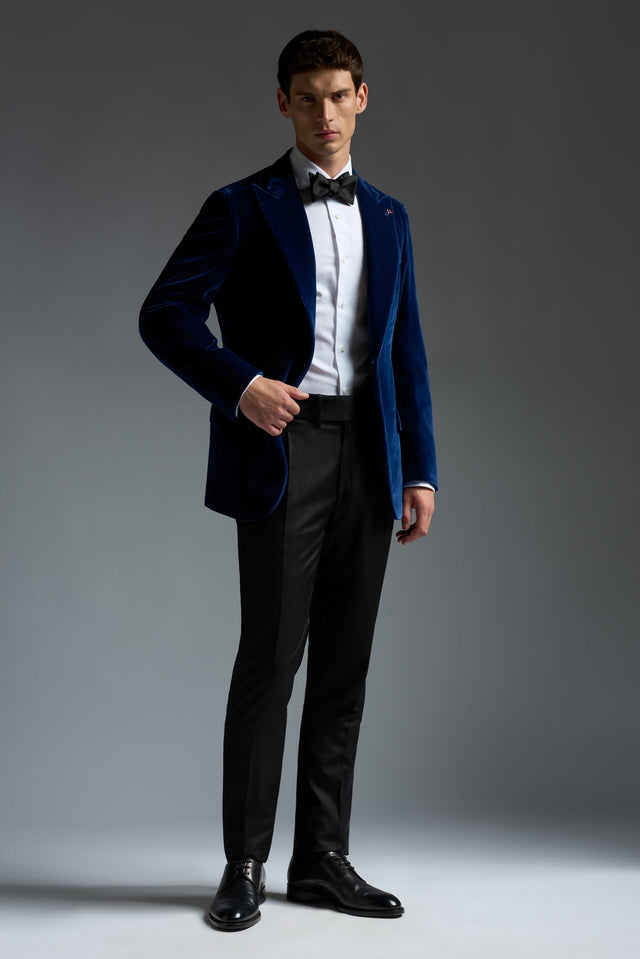 Casalnuovo Pleated Tuxedo Trouser