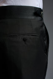 Casalnuovo Pleated Tuxedo Trouser