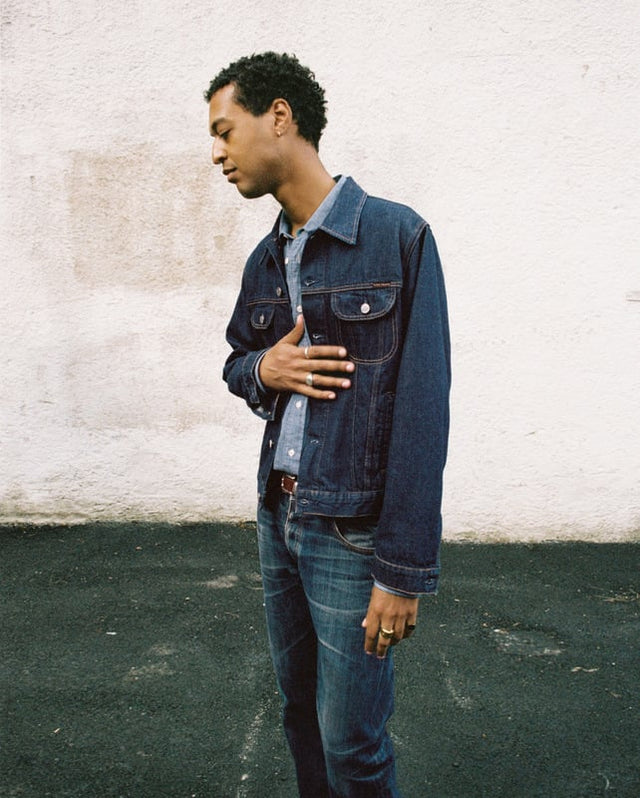 Danny 40s Redcast Denim Jacket Dark Blue