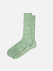 Rasmusson Mens Rib Sock Beigemelange