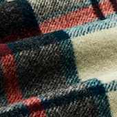 Mackinaw Wool Jac-shirt - Cream / Multi Plaid