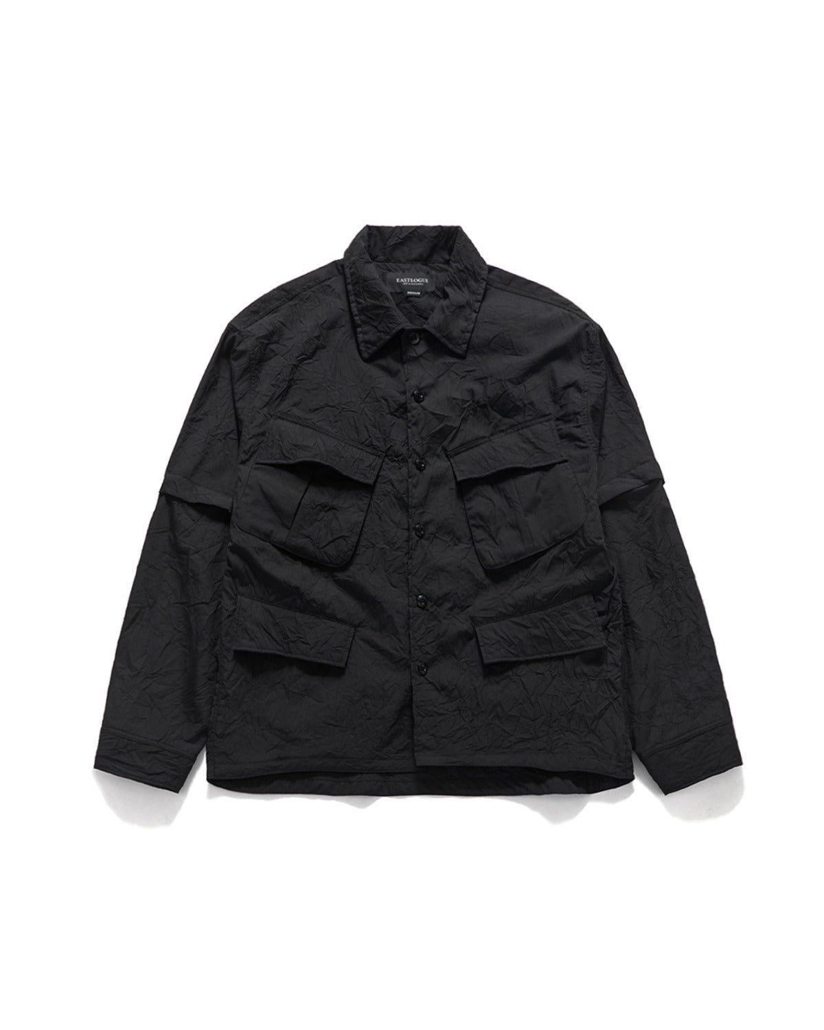 JUNGLE COMBAT SHIRTS / CREASE BLACK