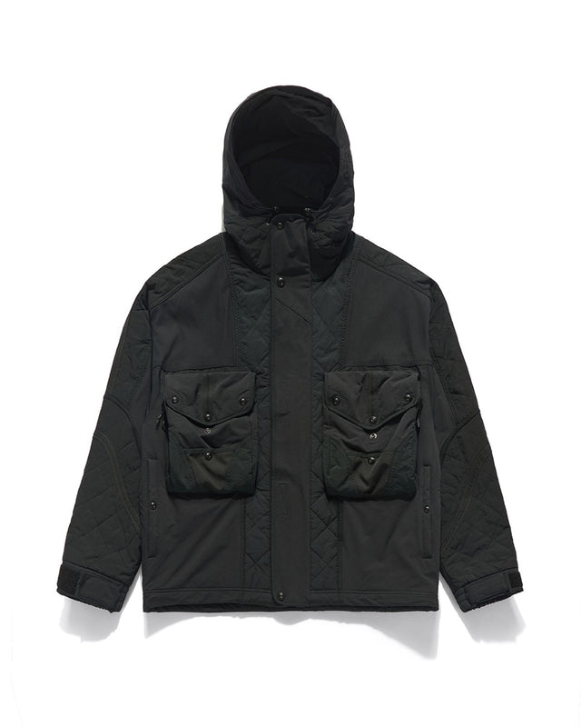 ALPINE QUILTING JACKET / BLACK