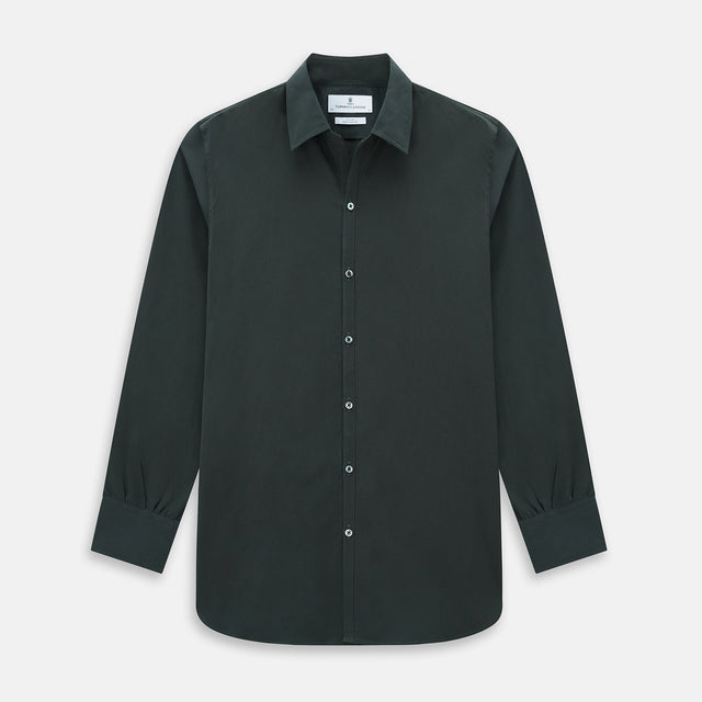 FOREST GREEN WINDSOR SHIRT