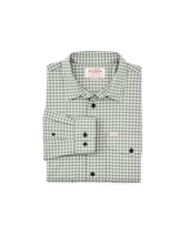 Twin Lakes Sport Shirt - Gray / Olive Check
