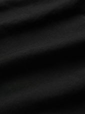 Men's Boxer Briefs Pima Cotton Stretch Black with Rose Motif Band