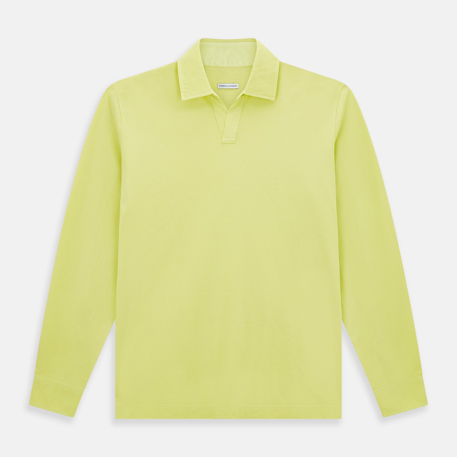 Lime Green Rugby Polo Shirt