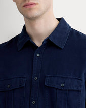 The Utility Shirt Jacket in Buttersoft | Navy
